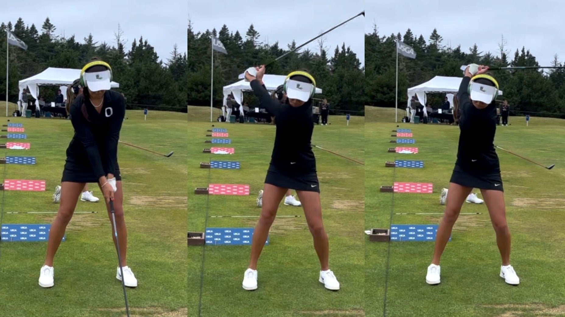 World No. 1 female amateur Kiara Romero at U.S. Women's Amateur