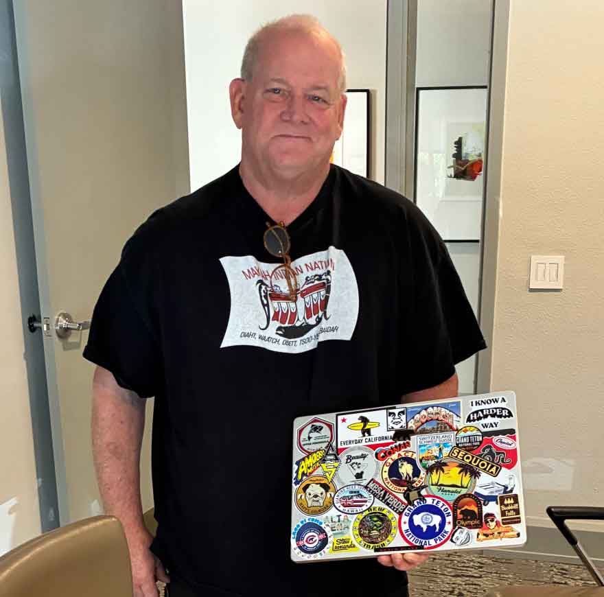 tim wilkes, prop master for happy gilmore