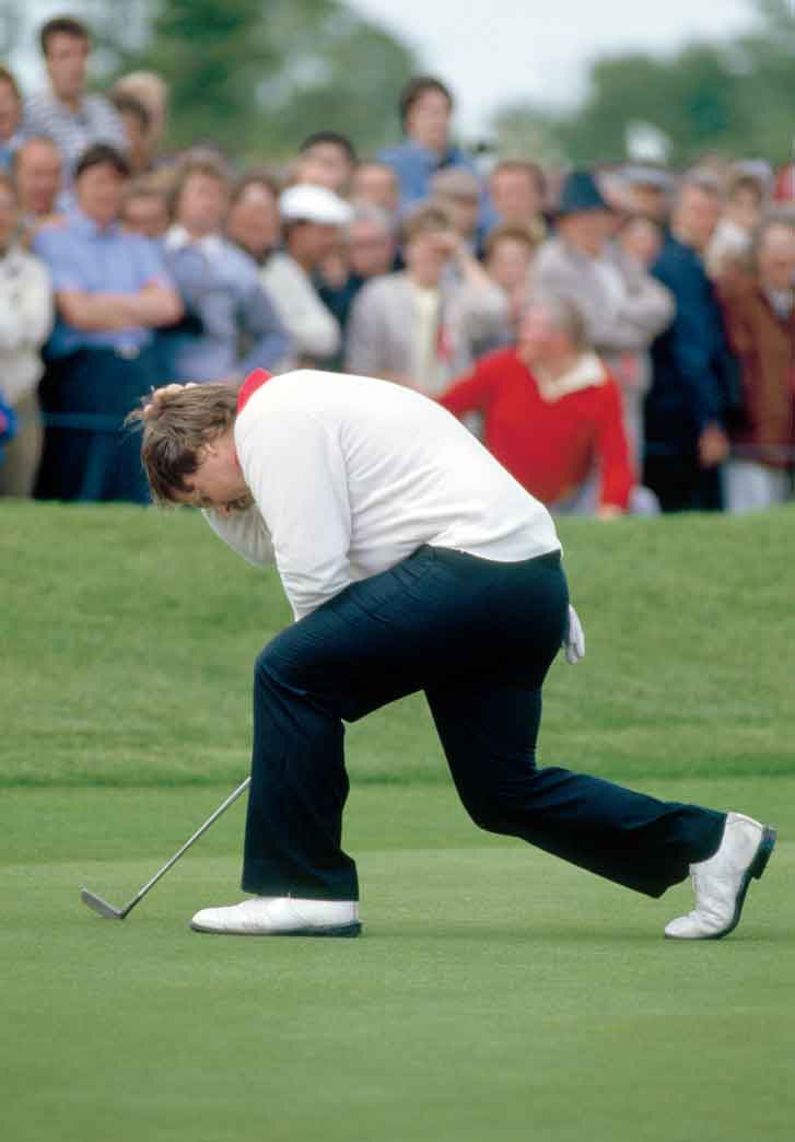 In the first-ever victory for Team Europe, &rsquo;82 Mas- ters champ Craig Stadler missed a two-footer that would have won a full point.