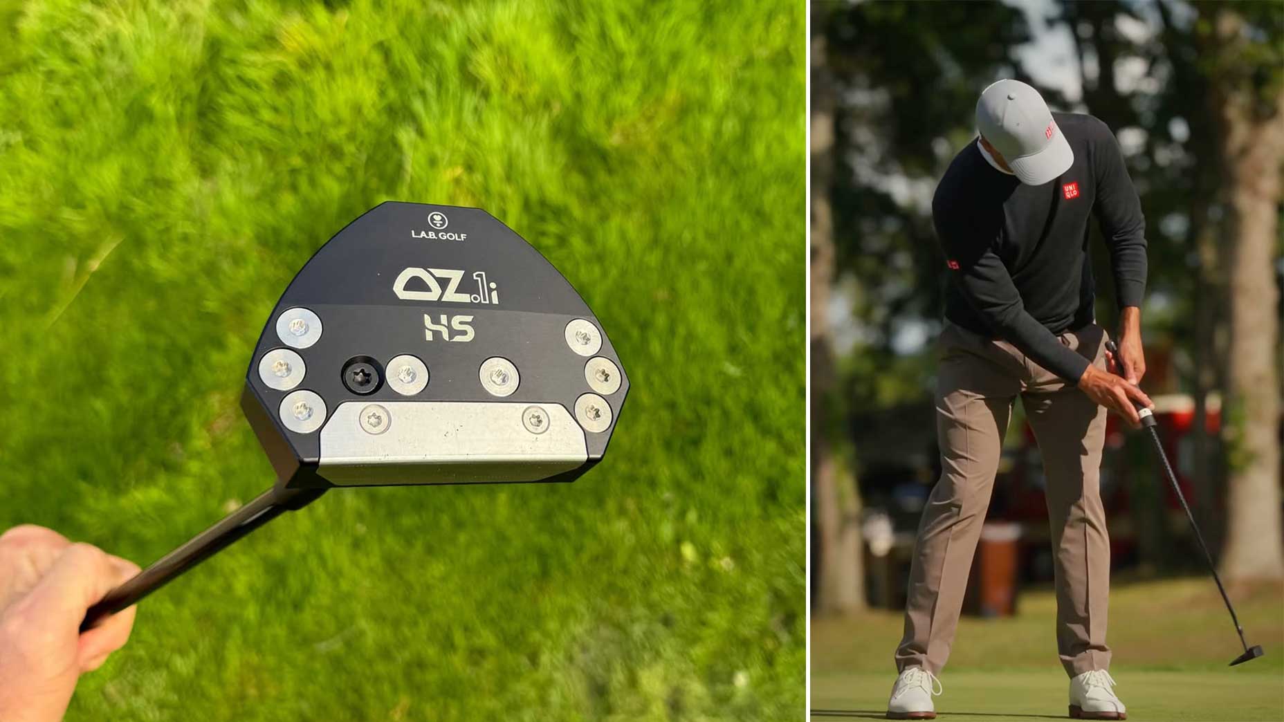 Adam Scott and his new L.A.B. Golf OZ.1i HS.