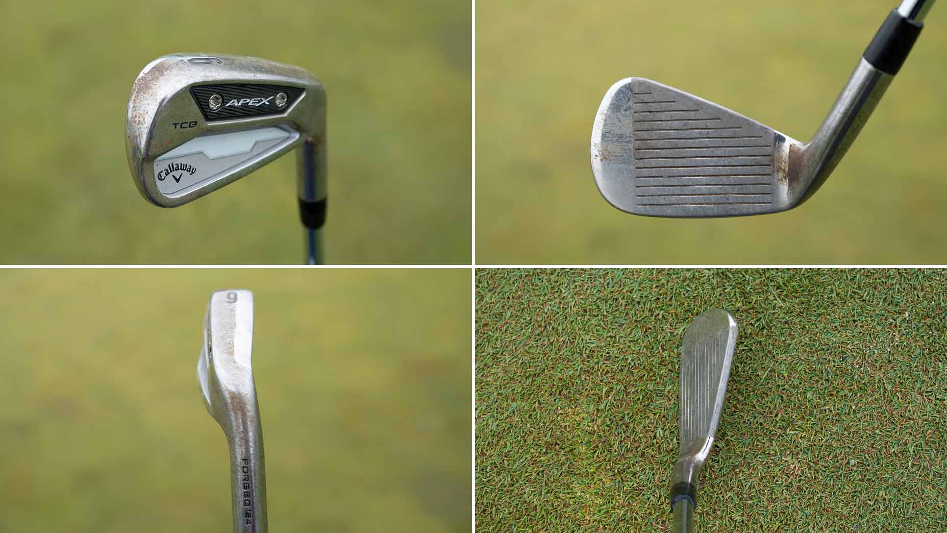 Alex Noren's Callaway Apex TCB '24 irons.