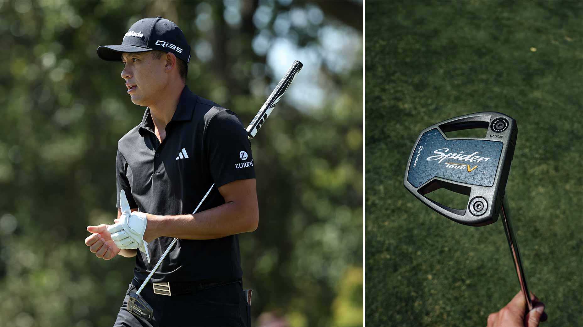 Collin Morikawa of the United States prepares to putt on the first green during the first round of the Procore Championship 2025 at Silverado Resort and Spa on September 11, 2025 in Napa, California.