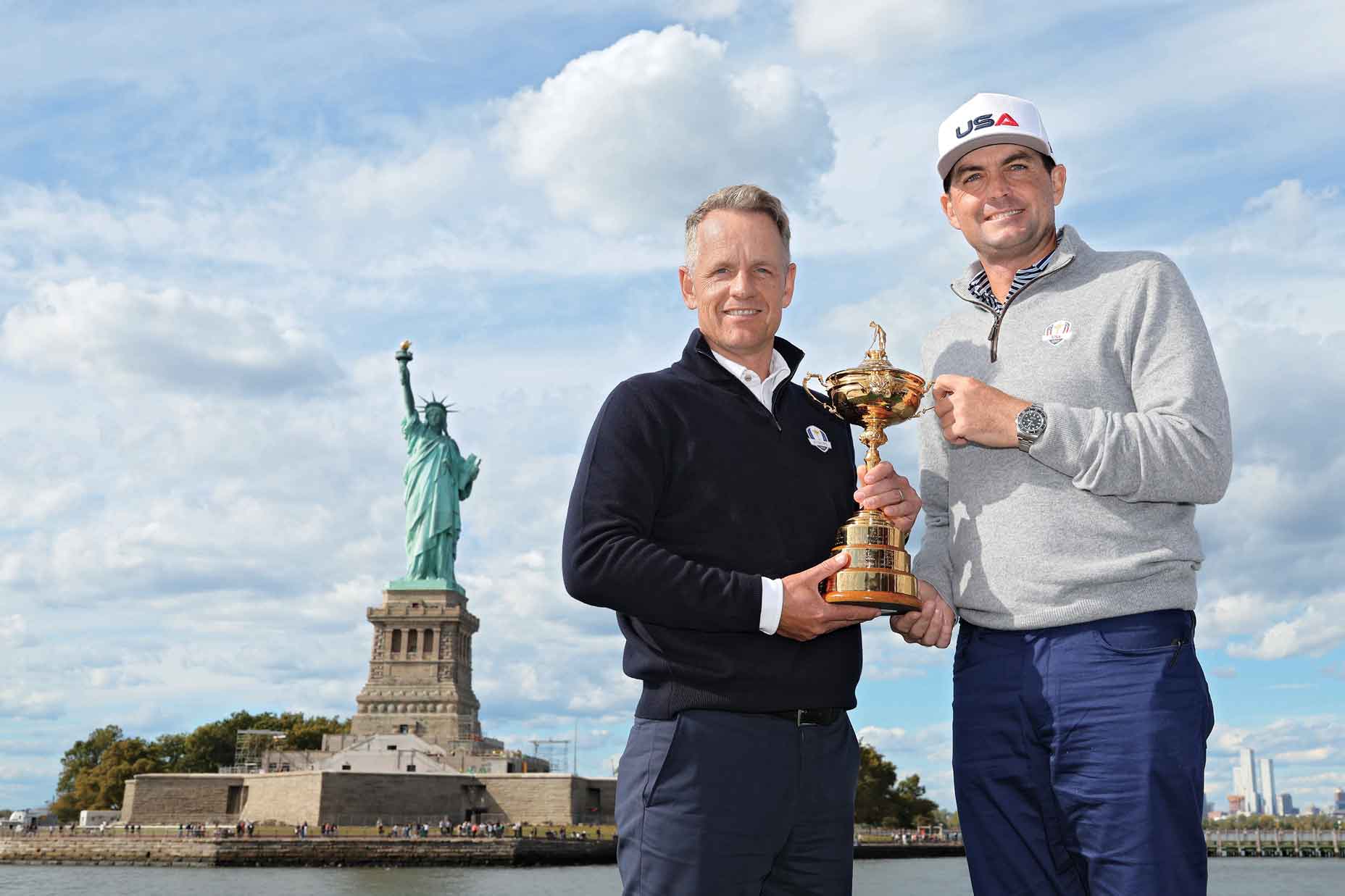 European captain Luke Donald and Bradley are longtime friends; now they're captaining against each other.