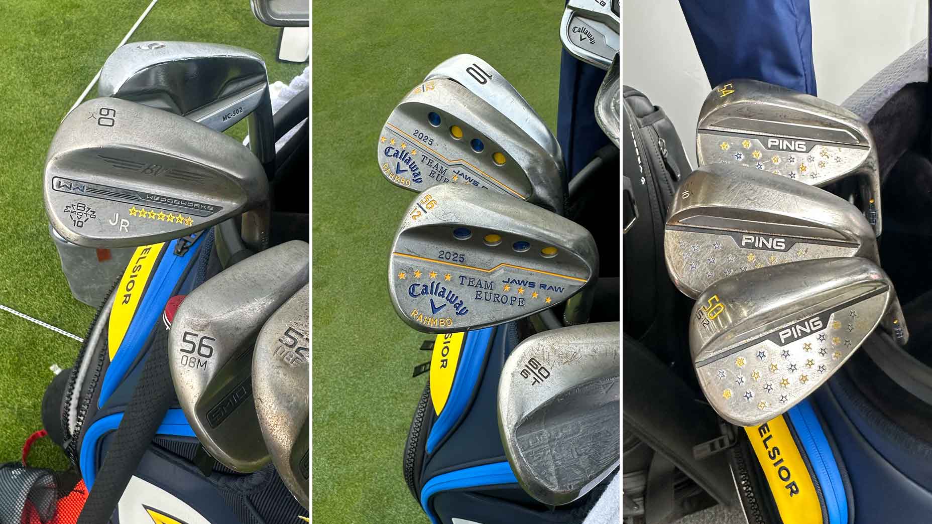 European Ryder Cup team wedge stamping.