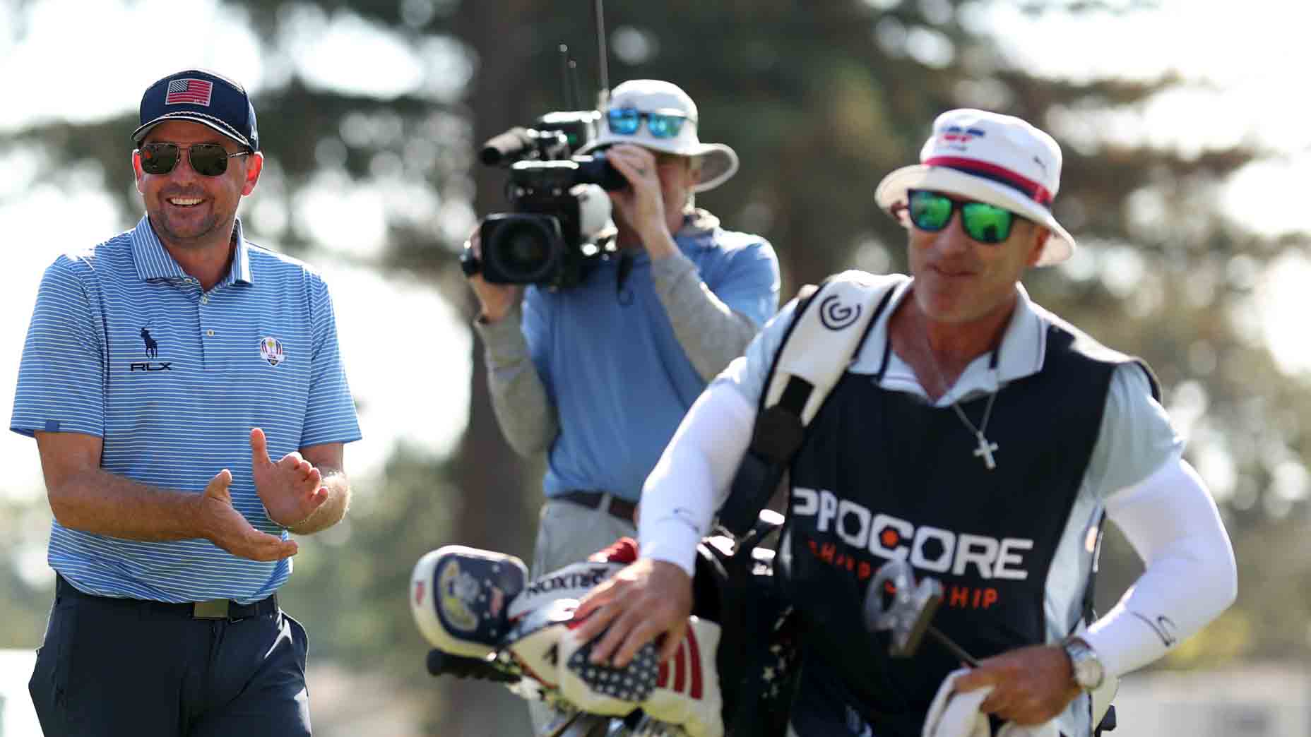 Keegan Bradley, Mark Carens