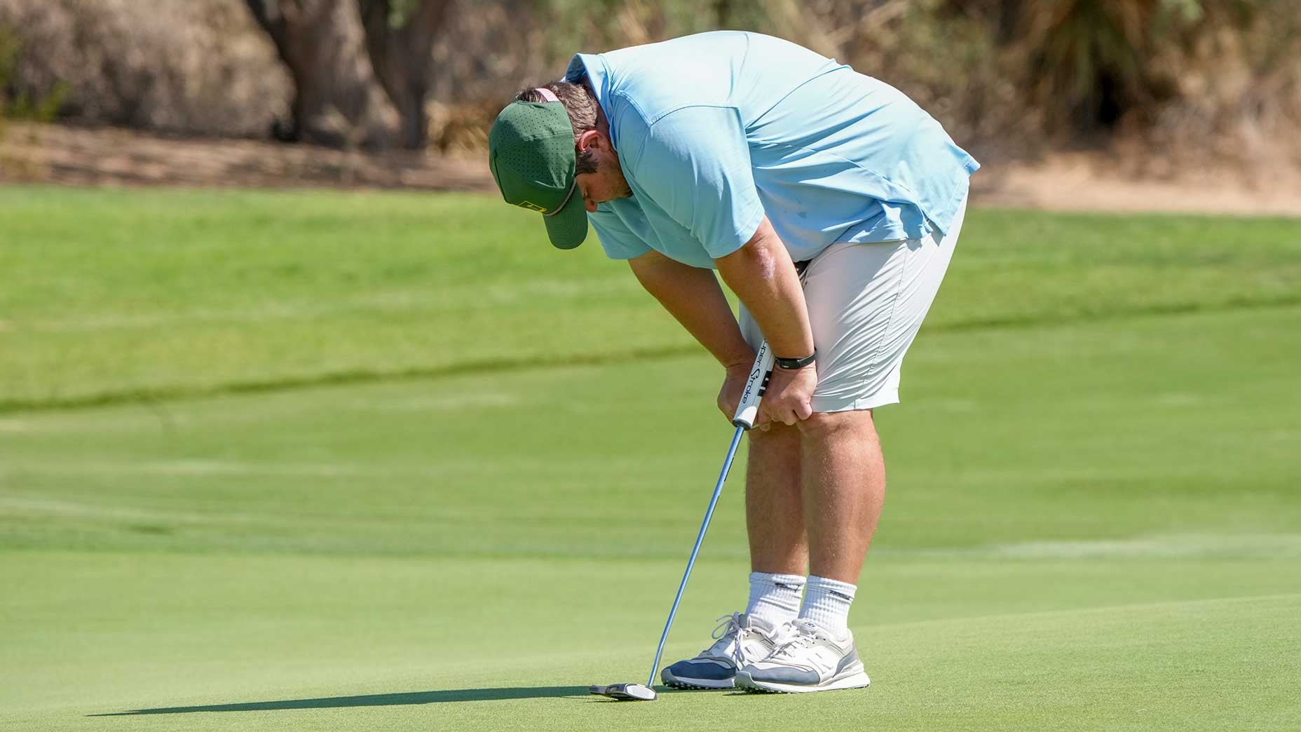 Paul Mitzel at the U.S. Mid-Amateur Championship.