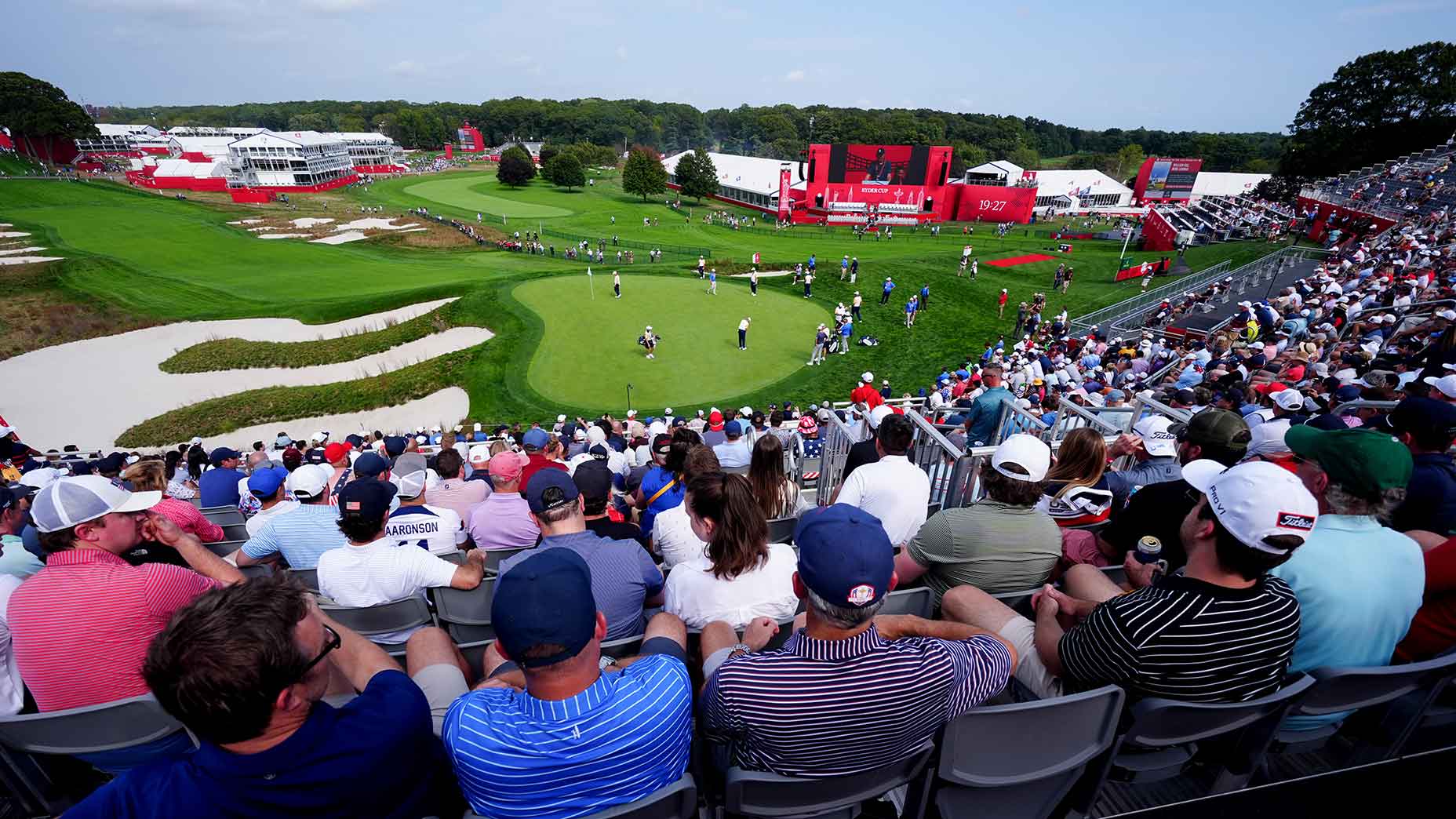 Ryder Cup seats 18th hole