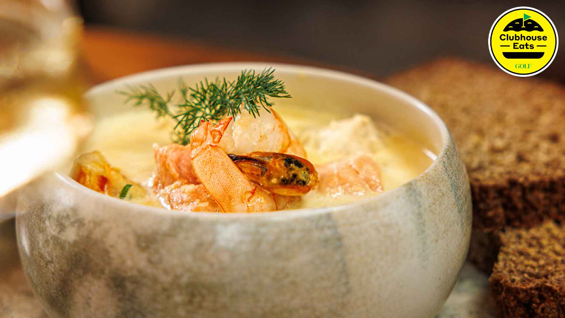 Dromoland Castle's seafood chowder