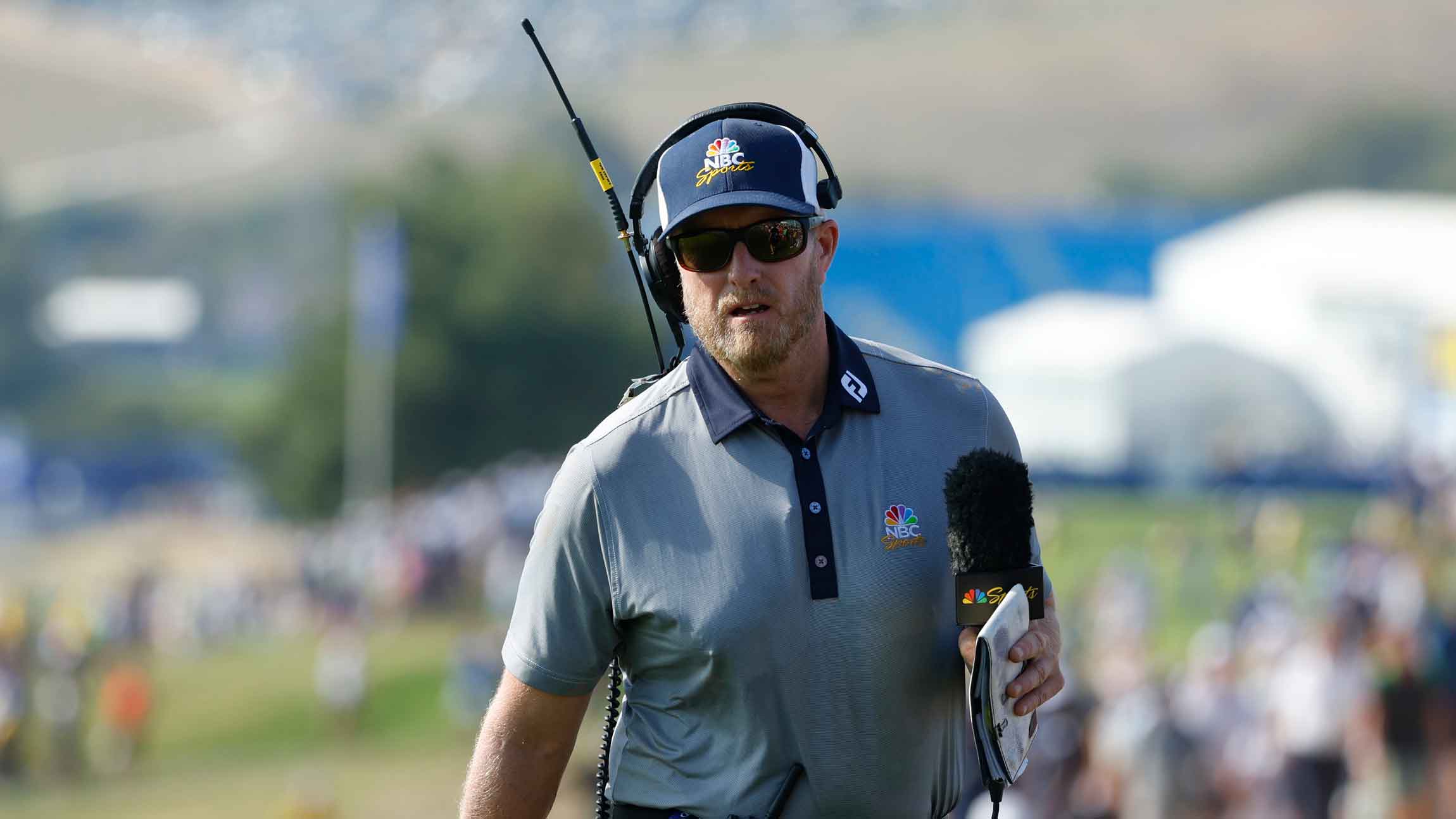 john wood calling the action at the 2023 ryder cup