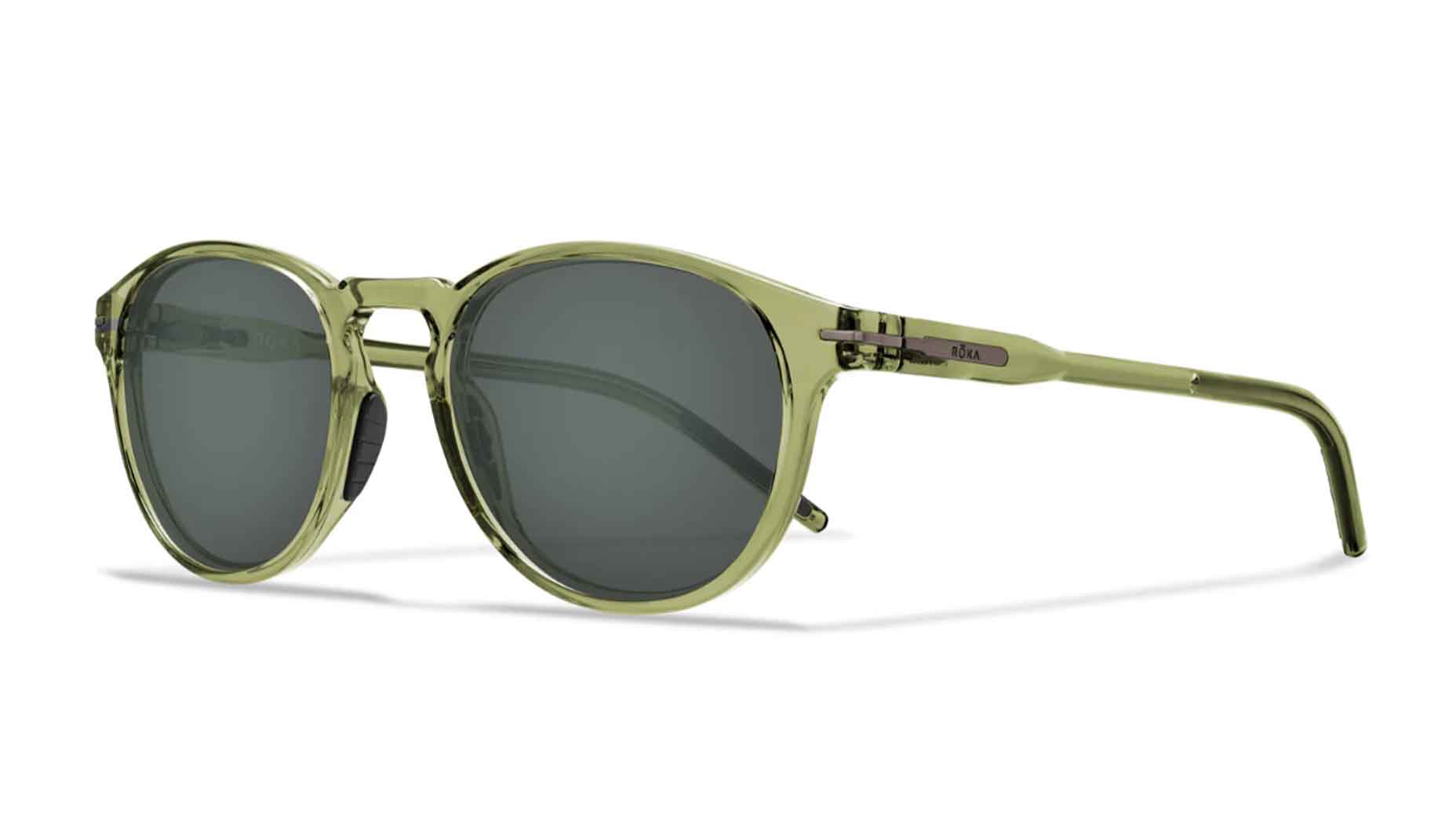 roka oslo sunglasses on white background