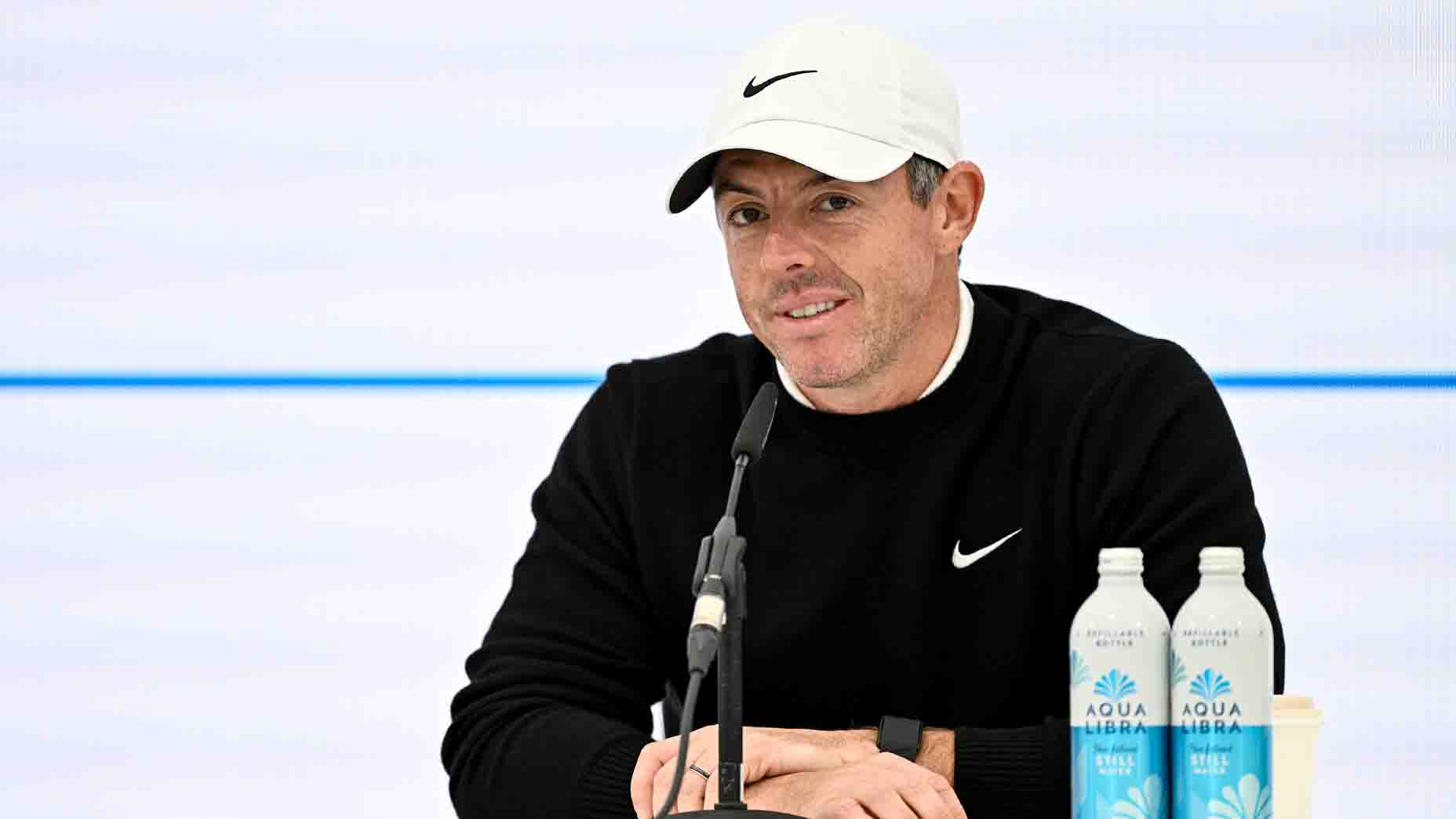 Rory McIlroy answers questions ahead of the Irish Open
