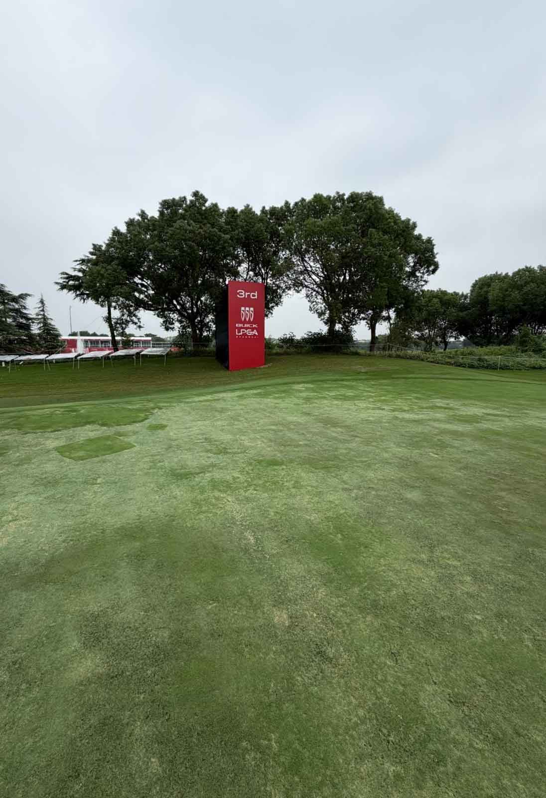LPGA Shanghai greens