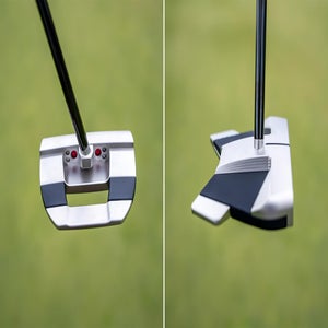 Two Scotty Cameron OC putter models side by side.