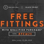 Early Black Friday deal: Take advantage of a free fitting at True Spec