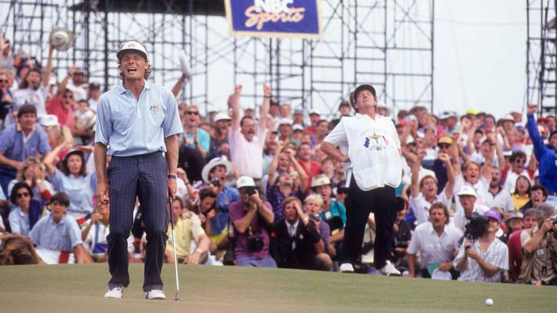bernhard langer at 1991 ryder cup