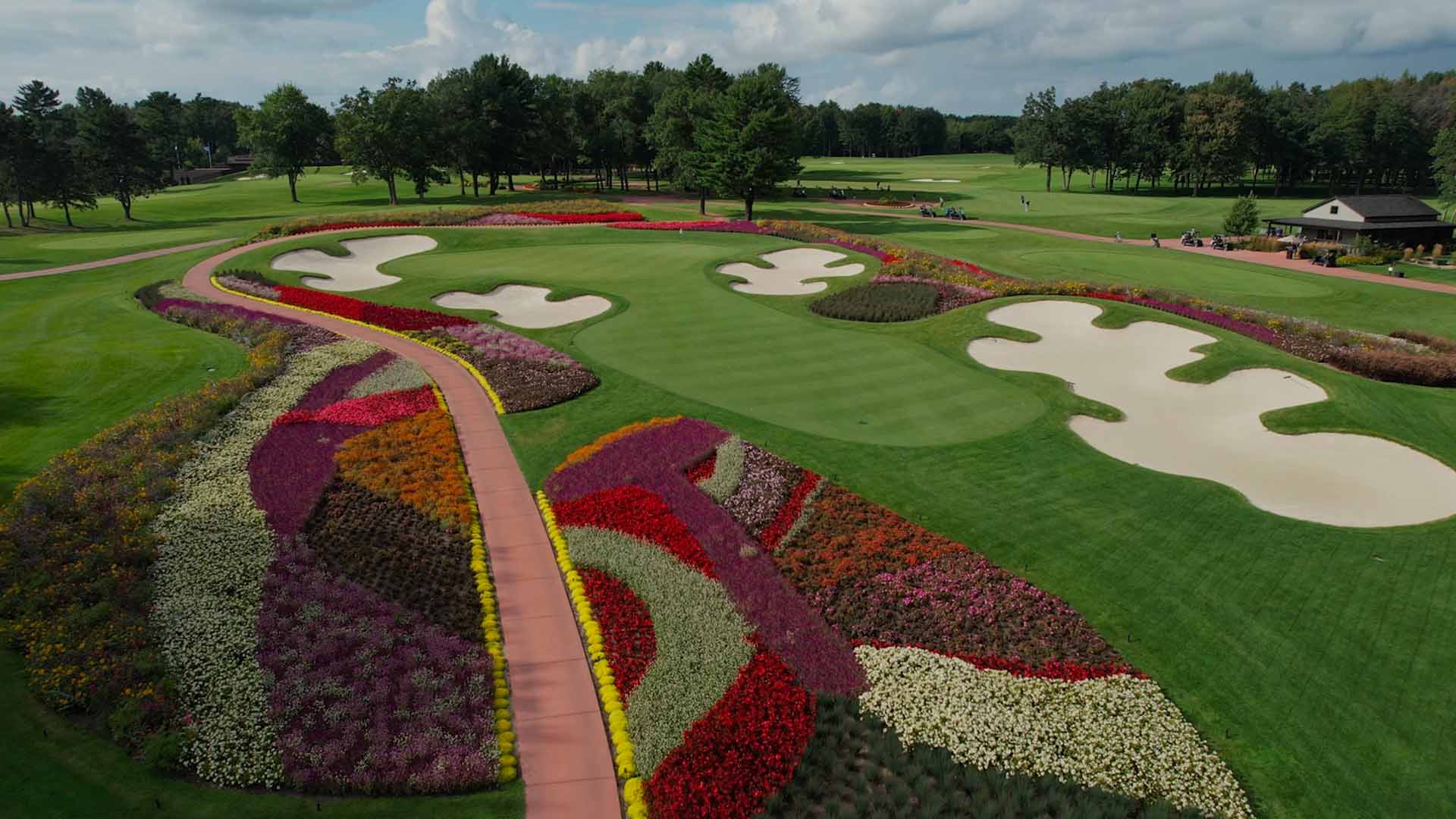 the flower hole sentryworld golf wisconsin