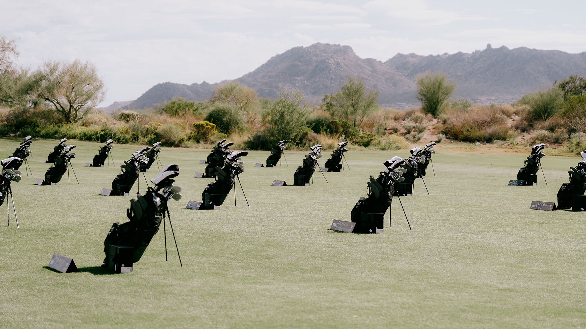 PXG Bags on Range at Scottsdale National