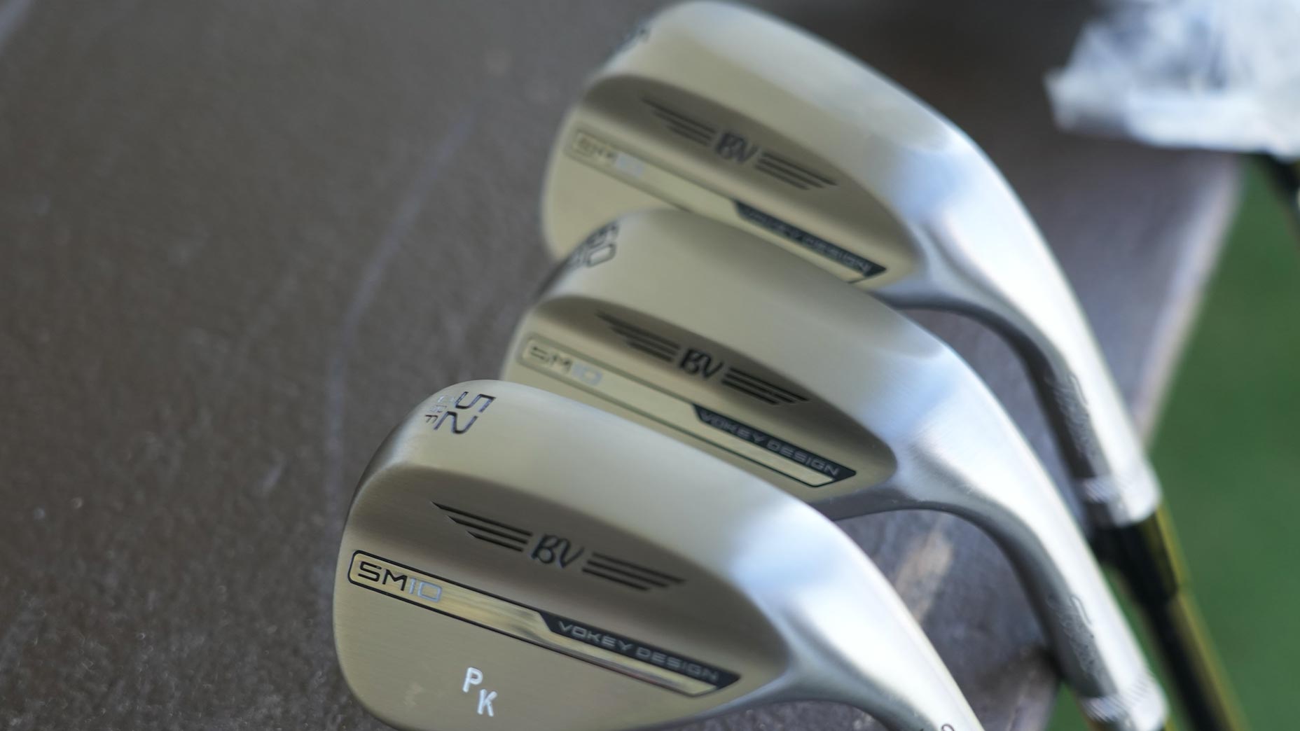 Patton Kizzire's Vokey Wedges.
