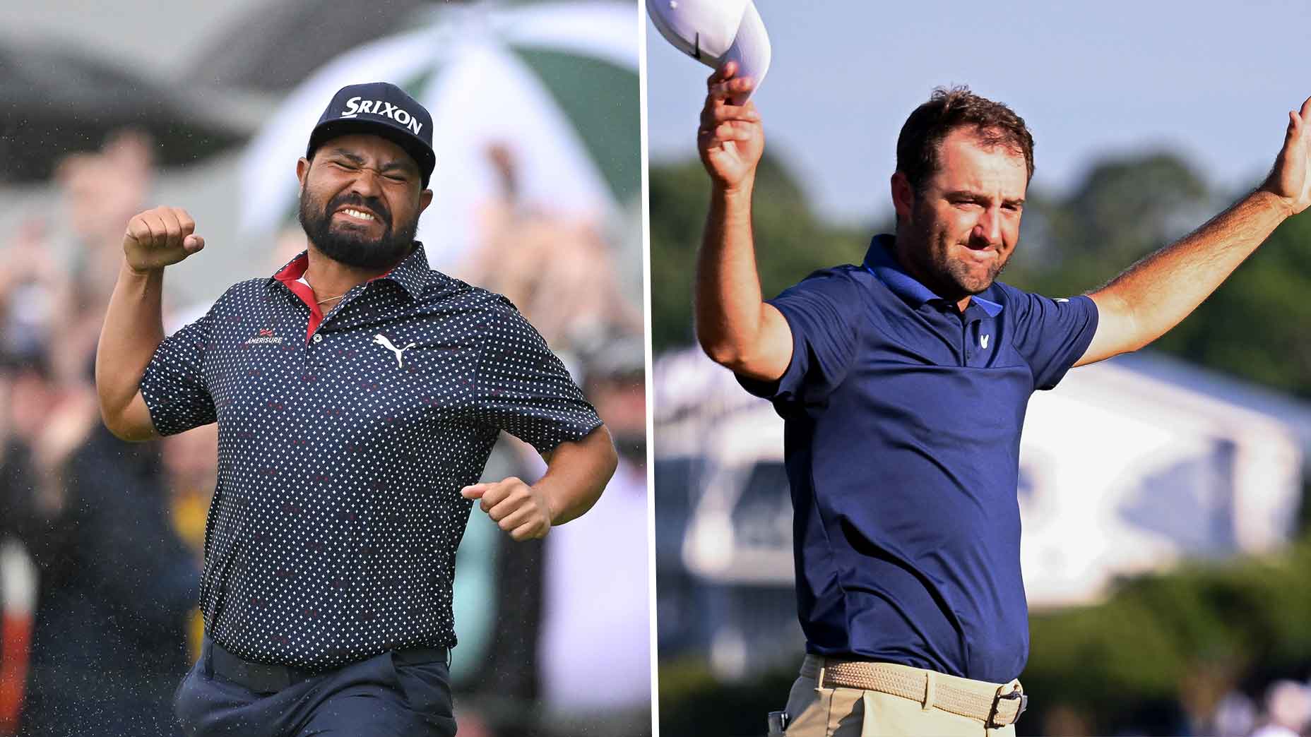 JJ Spaun Scottie Scheffler