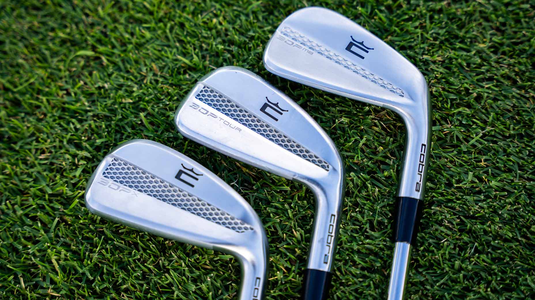 Cobra 2026 3DP iron lineup.