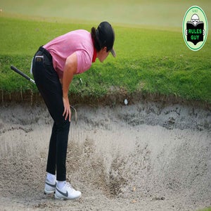Davis Chatfield of United States watches his ball embedded in the bunker during the final round of the The Panama Championship 2025 at Club de Golf de Panama on February 02, 2025 in Panama, Ciudad de Panama. (Photo by Hector Vivas/Getty Images)